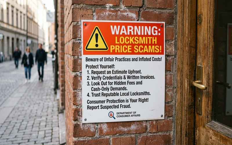 Editorial standards for locksmith price data research